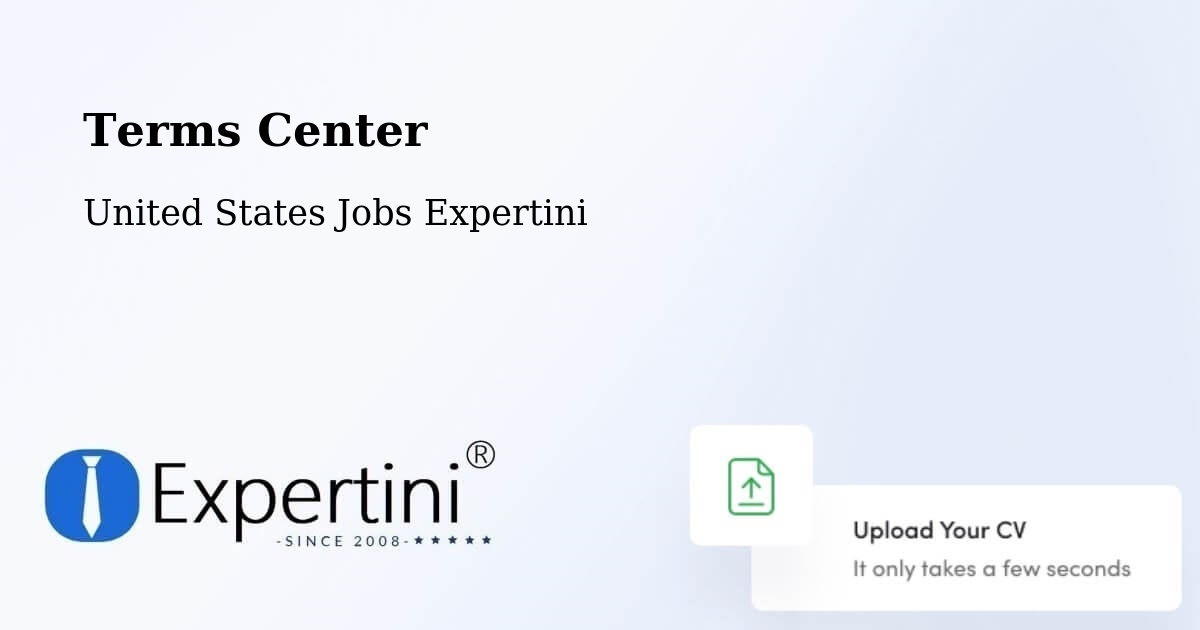 Terms of Service – Chinle - United States Jobs Expertini
